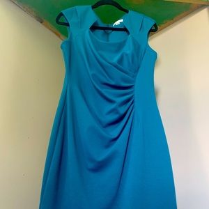 Teal Calvin Klein business dress - size 10